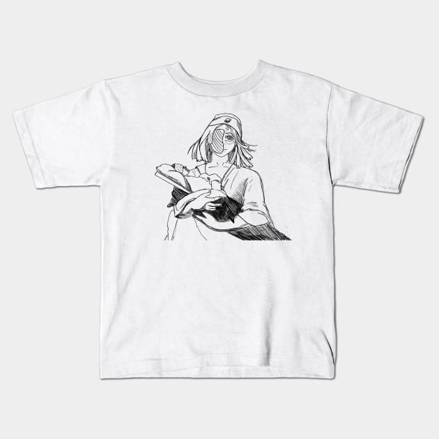 Momma character Kids T-Shirt by vartanfriedman